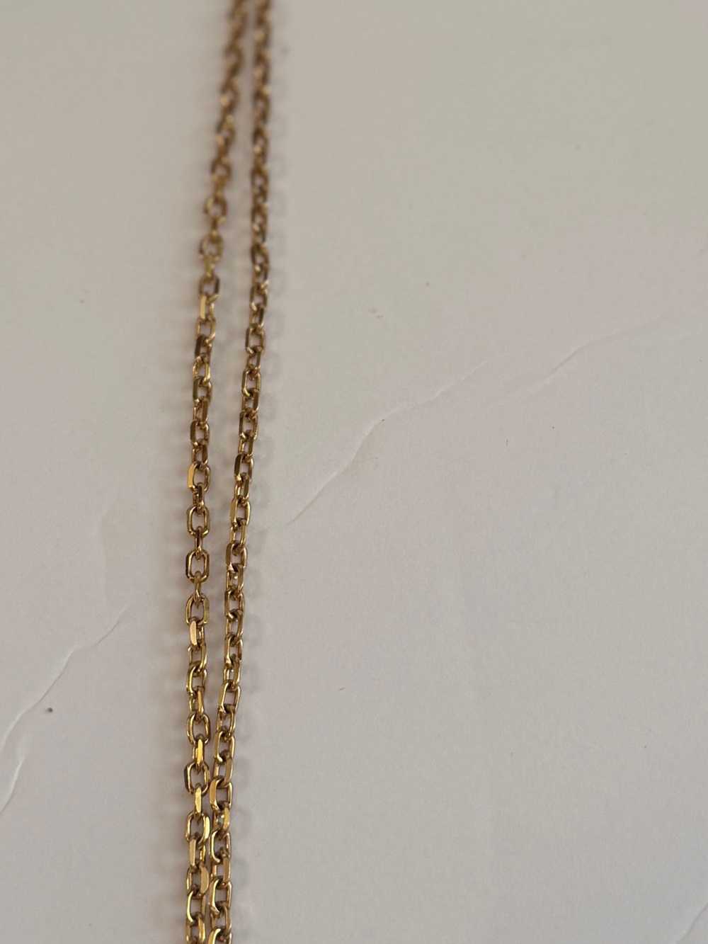 Louis Vuitton Gold Chain Necklace with Burgundy Heart Padlock - Picture 15 of 16